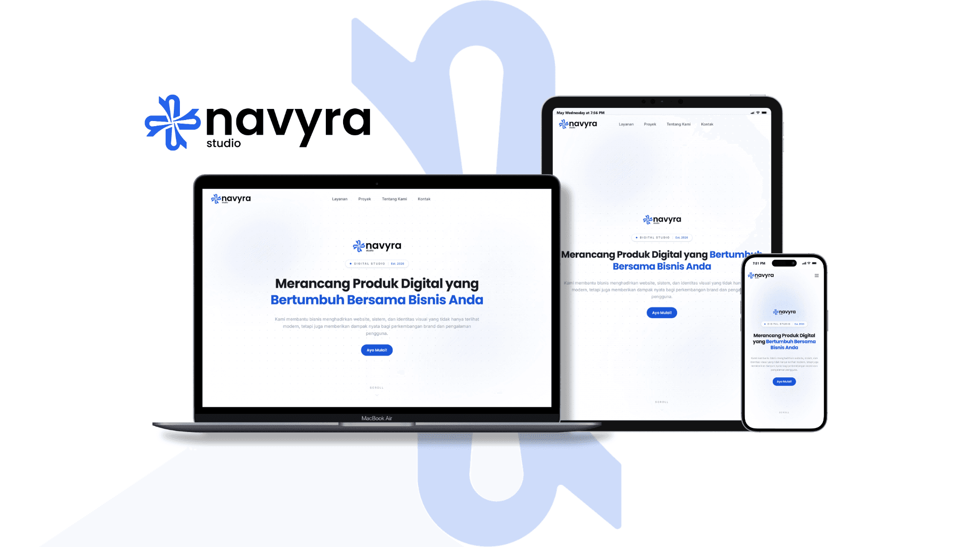 Screenshot Navyra Studio